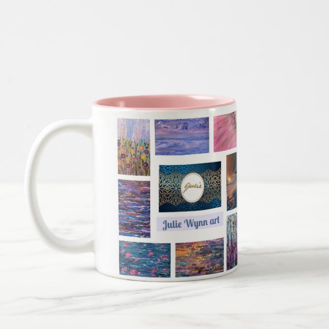 Mug à deux tons, 11 oz (Gauche)