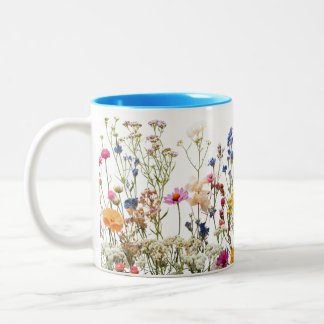 Mug à deux tons 11 oz (bleu)