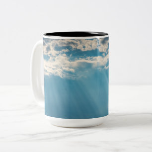 Mug à deux tons, 15 oz