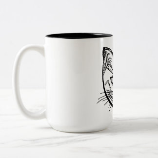 Mug à deux tons, 15 oz