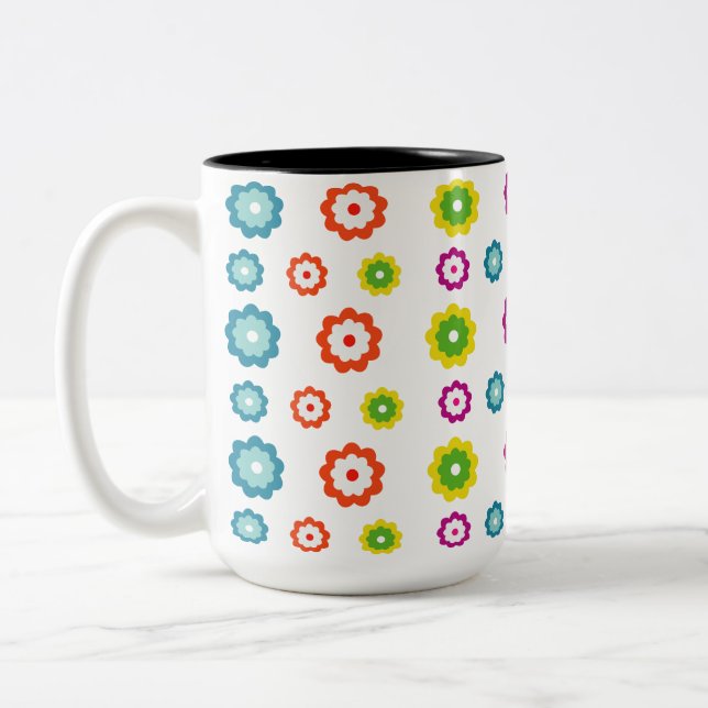 Mug à deux tons, 15 oz (Gauche)