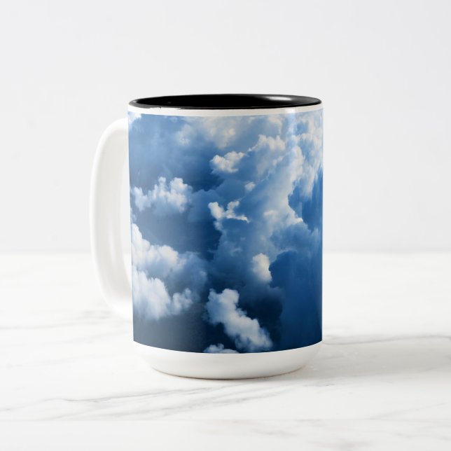 Mug à deux tons, 15 oz (Devant gauche)