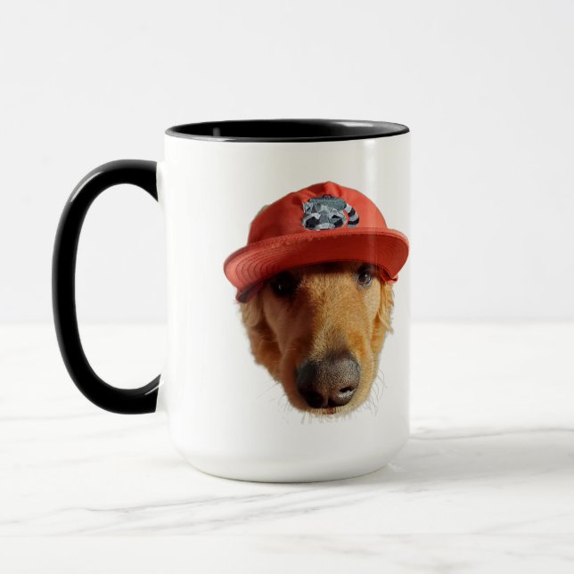 Mug à deux tons, 15 oz (Gauche)