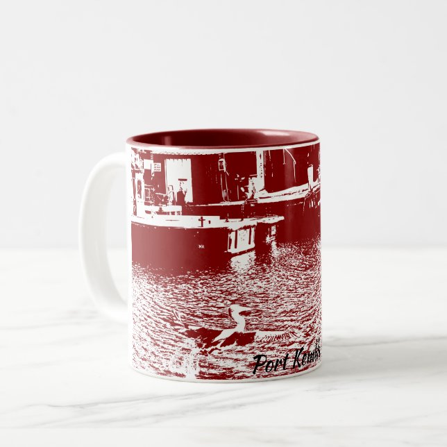 Mug à deux tons, 325 ml (Devant gauche)