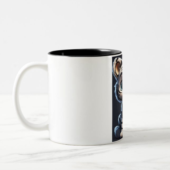 Mug à deux tons Ajouter une pop de couleur à votre (Gauche)