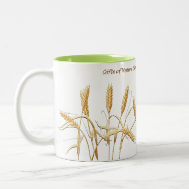 Mug à deux tons de blé (Gauche)