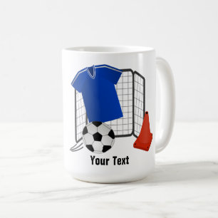 Mug à deux tons de football