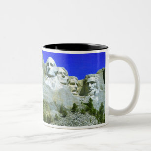 Mug à deux tons Mount Rushmore