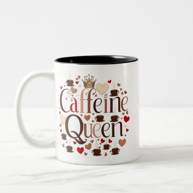 Mug à deux tons pour les amateurs de café (Gauche)