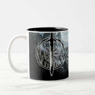 Mug à deux tons, Valhalla Oliver   Rune