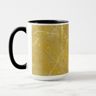 Mug à effet or marbré