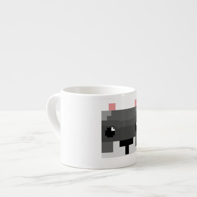 Mug à expresso animal mignon (Devant gauche)