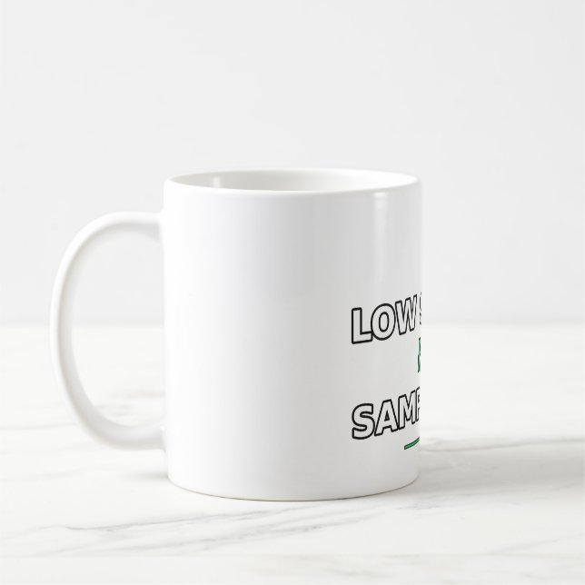 Mug à faible stress, haute taille d'échantillon (Gauche)