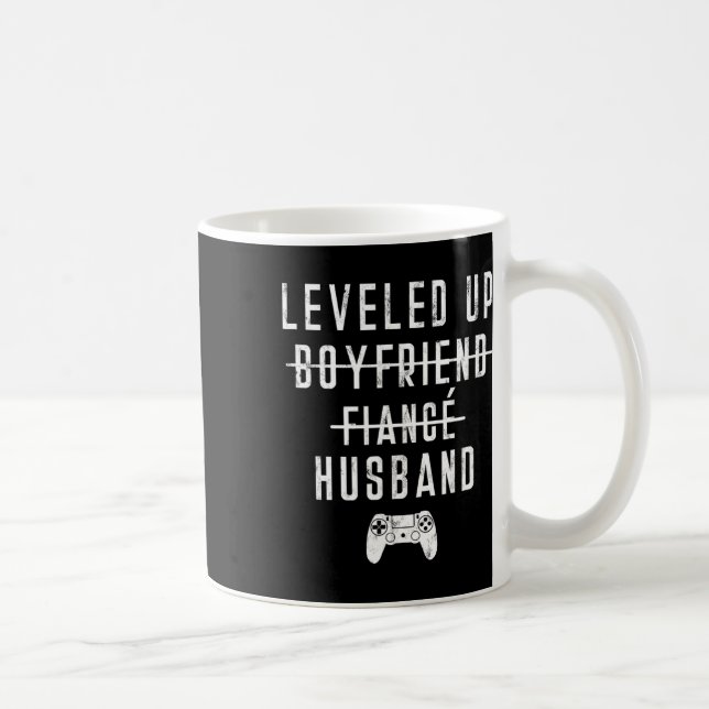Mug À fiancé mari Nivélement de mise à niveau jeu vidé (Droite)