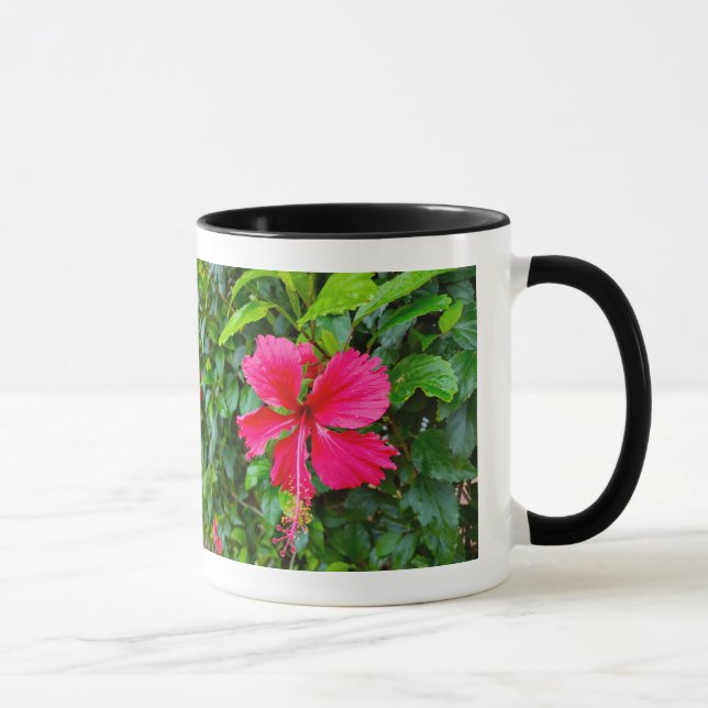 Mug à fleurs tropicales (Droite)