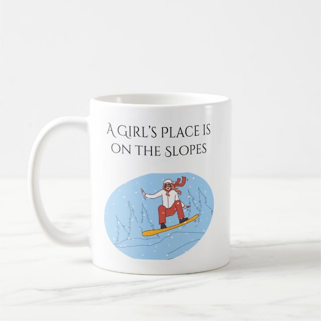 Mug A Girl's Place est sur les pistes (Gauche)