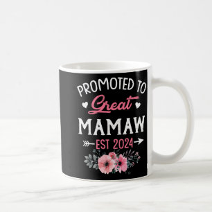Mug À la fleur Great Mamaw Est 2024