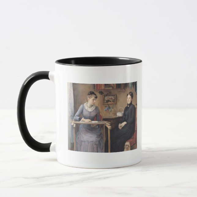 Mug À la maison ou intimité, 1885 (Gauche)