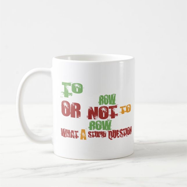 Mug À la rangée (Gauche)