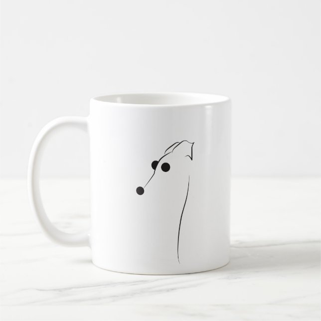 Mug à l'aide d'une hache grisâtre (Gauche)