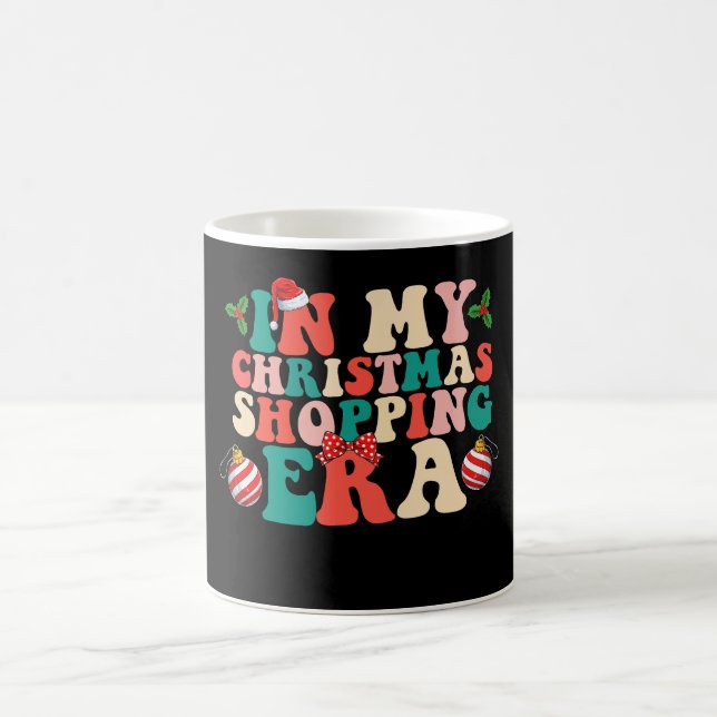 Mug À l'époque de mes achats de Noël Vacances Groovy (Centre)