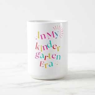 Mug À l'époque de mon jardin d'enfants – Rétro Coloré