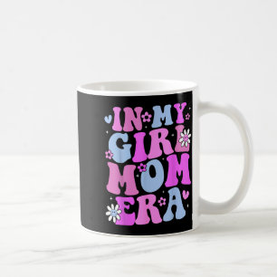 Mug À l'ère de la maman fille rétro groovy maman vie h