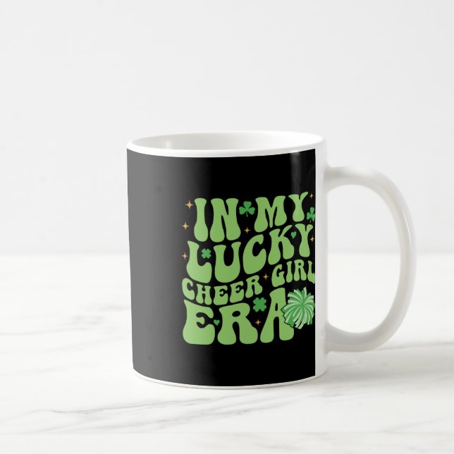 Mug À l'ère de ma fille chanceuse Groovy Shamrock St P (Droite)