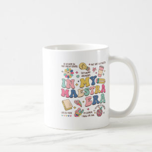 Mug À l'ère de ma Maestra Professeur bilingue espagnol