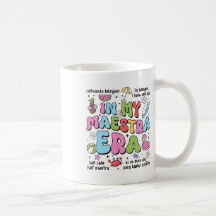 Mug À l'ère de ma Maestra Professeur d'espagnol biling