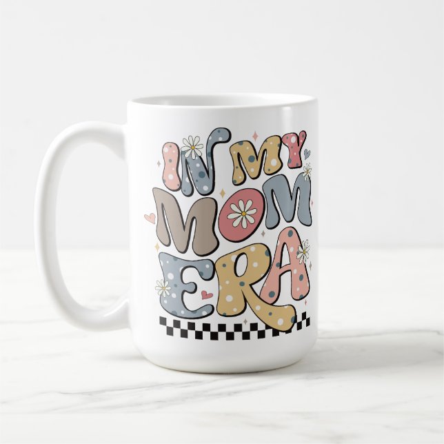 Mug À l'ère de ma mère, amoureux de la mère branchée p (Gauche)