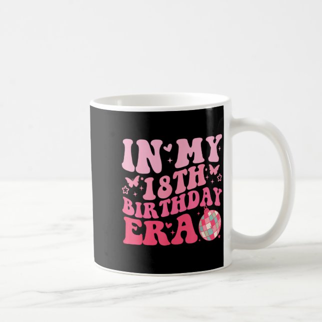 Mug À l'ère de mon 18e anniversaire Fille Garçon 18 an (Droite)