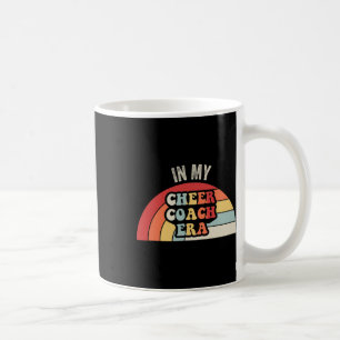 Mug À l'ère de mon entraîneur de cheer aux vibes rétro