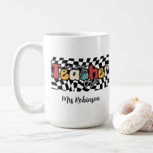 Mug À l'ère de mon professeur, professeur rétro