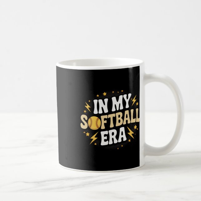 Mug À l'ère de mon Softll Joueuse de Softll de lancer  (Droite)