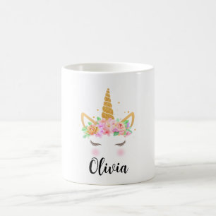 Mug à licorne personnalisée, Cadeaux pour enfants