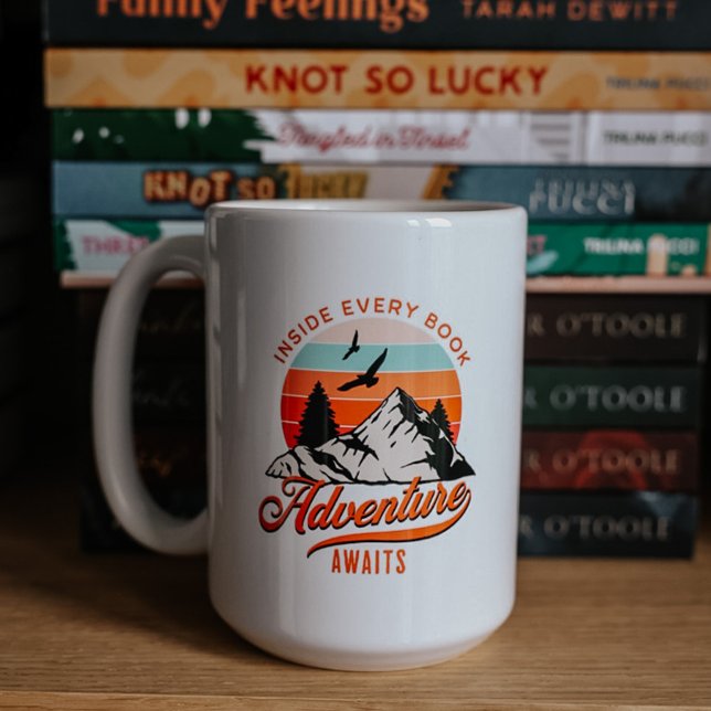 Mug À L'Intérieur De Chaque Livre Adventure Attend Liv (Créateur téléchargé)