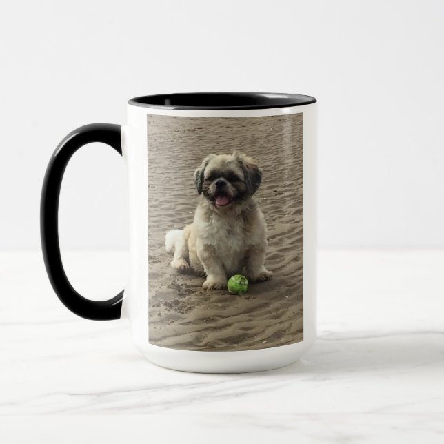 Mug A Love Story - texte et photos modifiables (Gauche)
