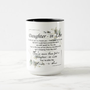 Mug À ma belle-fille - De la belle-mère de luxe
