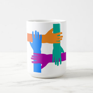 Mug à main prismatique