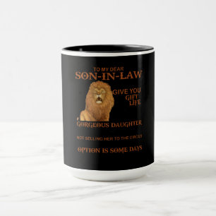 Mug À mon cher fils en droit, je ne t'ai pas offert