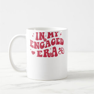 Mug À mon ère de fiançailles Rétro Mariée Enterrement