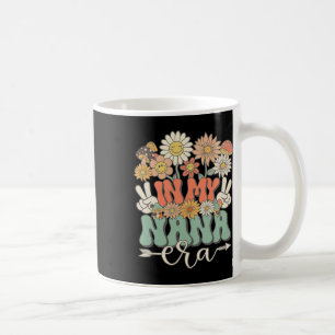 Mug À Mon Ère Nana Floral Hippie Super Retro Correspon