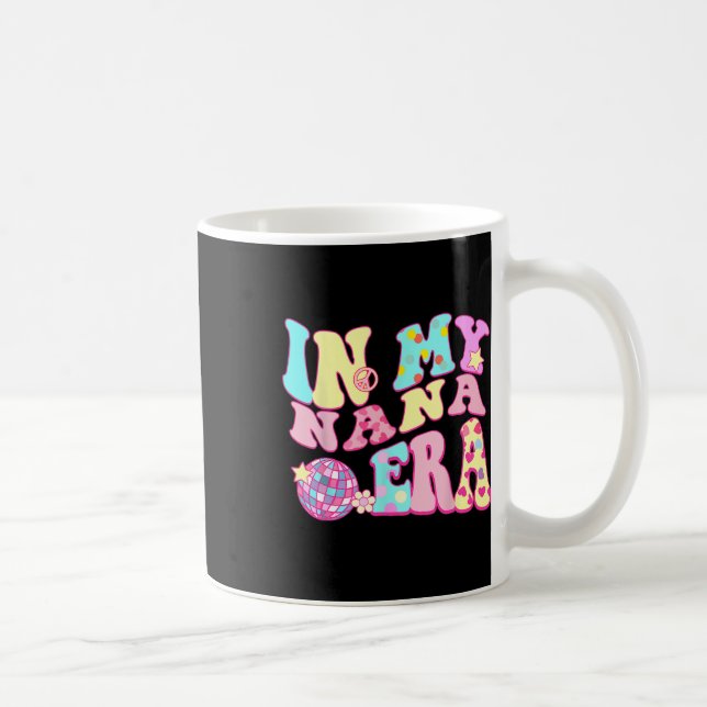 Mug A Mon Ère Nana Super Sarcastique Retro Disco Mère (Droite)