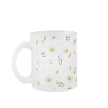Mug à motif de fleurs de marguerite