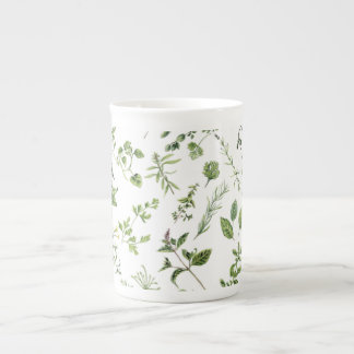 Mug à motifs herbacés