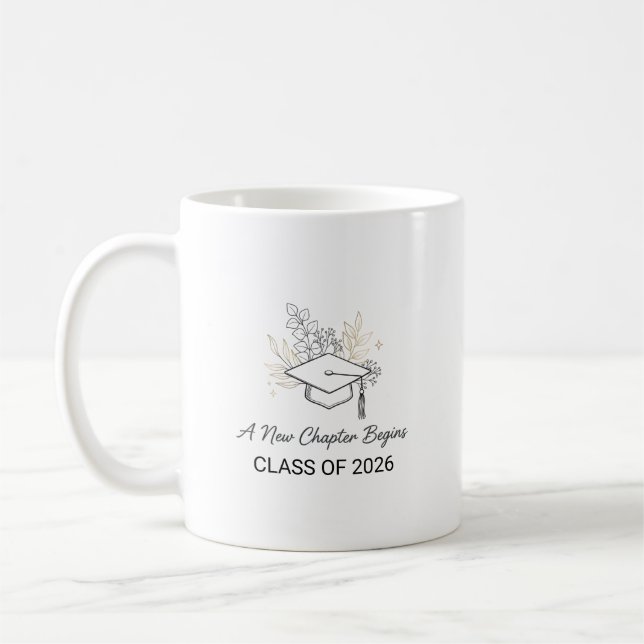 Mug A New Chapter Begins Class of 2026 (Gauche)