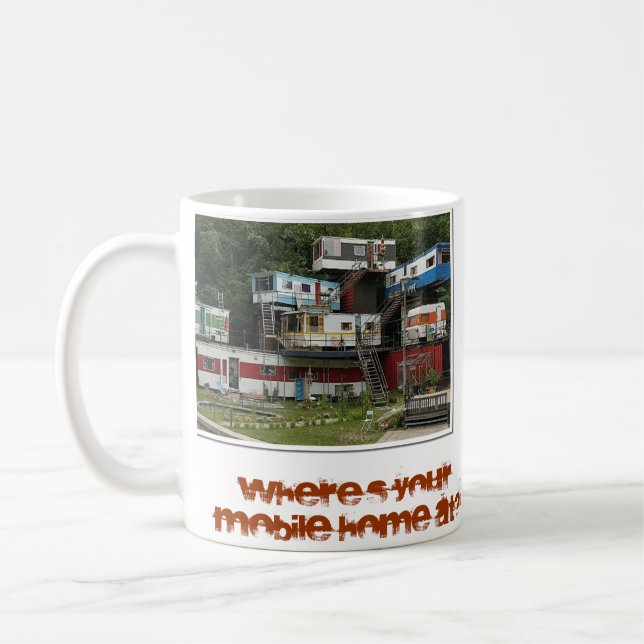 Mug À où est-ce que votre caravane résidentielle est ? (Gauche)