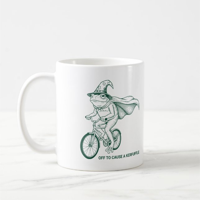 Mug À Partir De Causer Une Grenouille Kerfuffle Sur Un (Gauche)