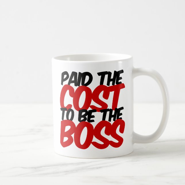Mug A payé le coût pour être le patron (Droite)